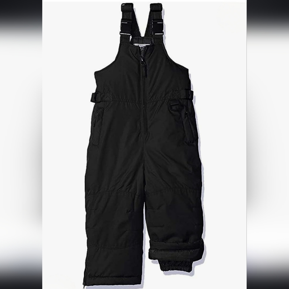 Nwt IXtreme outfitters black unisex childrens snowbibs